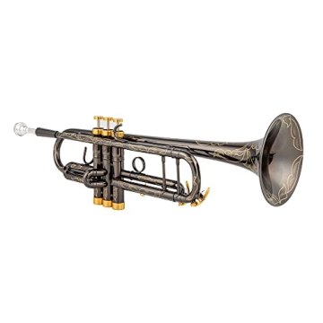 Singer's Day SDTR-2019B Trumpet with Engraved Finish