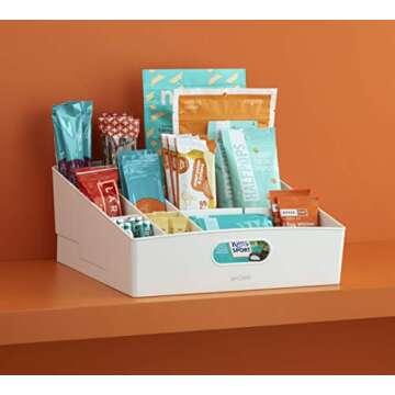 YouCopia 3 Packet and Snack ShelfBin for Organized Kitchen