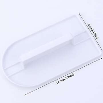 AKOAK 2 PCS Fondant Smoothing Tool for Cake Decorating