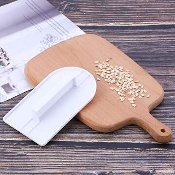 AKOAK 2 PCS Fondant Smoothing Tool for Cake Decorating