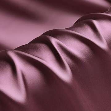 Luxurious Orfemui Silk Charmeuse Satin Fabric 45 Inch