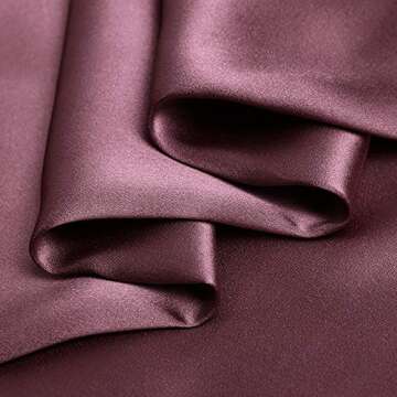 Luxurious Orfemui Silk Charmeuse Satin Fabric 45 Inch