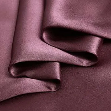 Luxurious Orfemui Silk Charmeuse Satin Fabric 45 Inch