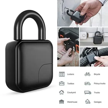 Diohce Smart Fingerprint Padlock Secure Waterproof Biometric Lock