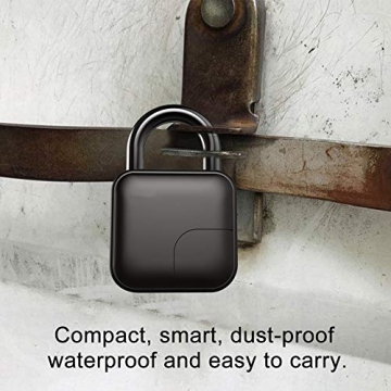 Diohce Smart Fingerprint Padlock Secure Waterproof Biometric Lock