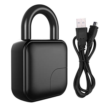 Diohce Smart Fingerprint Padlock Secure Waterproof Biometric Lock