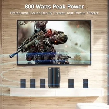 Bobtot 800W Surround Sound Home Theater System
