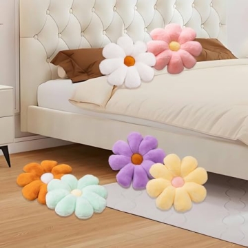 Flower Pillow Set for Girls Room Decor