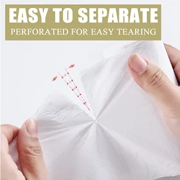 Versatile 4 Gallon Trash Bags 100 Count for Home Use