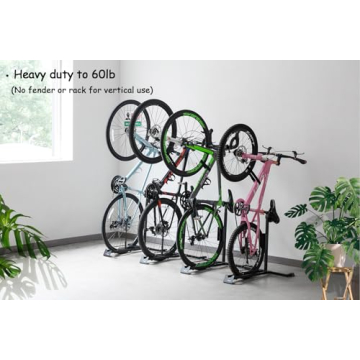 Heavy Duty Vertical Bike Stand - Indoor Storage Solution