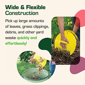 Rugg Original Leaf Scoops for Easy Yard Waste Pick Up