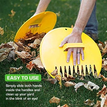 Rugg Original Leaf Scoops for Easy Yard Waste Pick Up