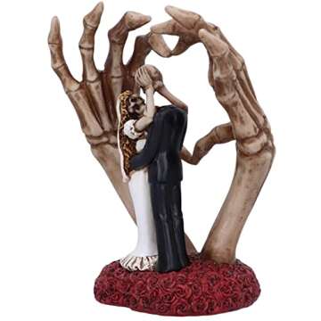 Skeleton Couple Statue for Weddings and Anniversaries