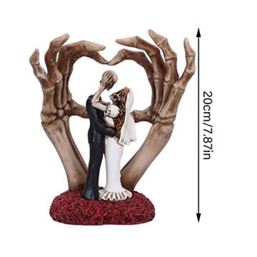 Skeleton Couple Statue for Weddings and Anniversaries