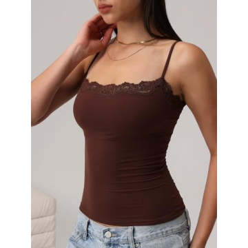 Starrylion Padded Lace Camisole Top for Stylish Women