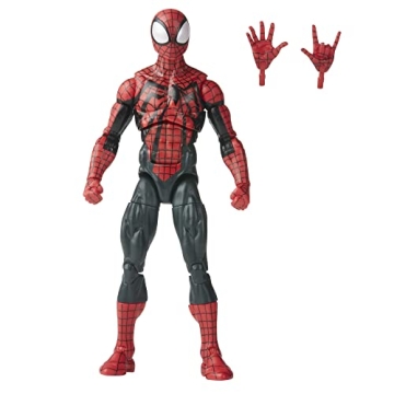 Marvel Legends Series Ben Reilly Spider-Man, Spider-Man Legends Collectible 6 Inch Action Figures, 2...