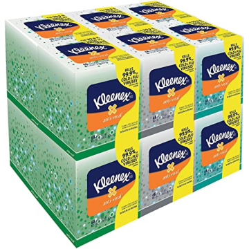 Kleenex Anti-Viral Tissue Pack for Health and Comfort