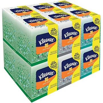 Kleenex Anti-Viral Tissue Pack for Health and Comfort