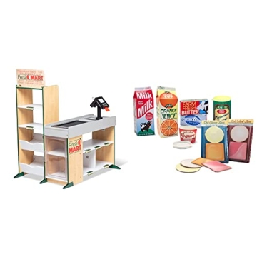 Melissa & Doug Grocery Store for Kids Interactive Play