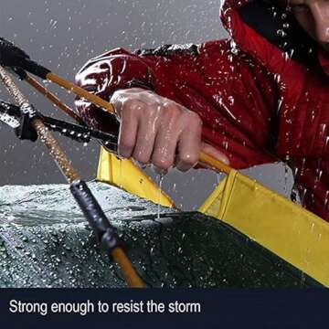 Hewolf Waterproof Camping Tent Instant Setup for 3 People