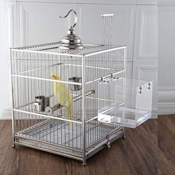 Bird Bath Cage for Small Birds - Safe Pet Supplies