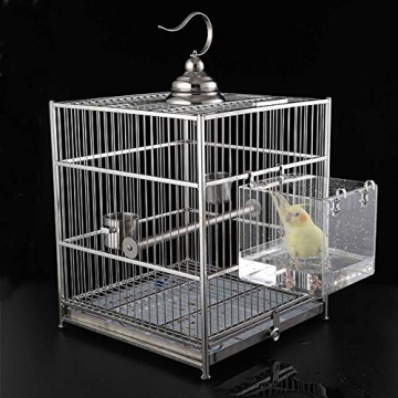 Bird Bath Cage for Small Birds - Safe Pet Supplies