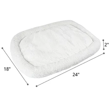 Long Rich HCT ERE-001 Super Soft Sherpa Pet Bed 24x18