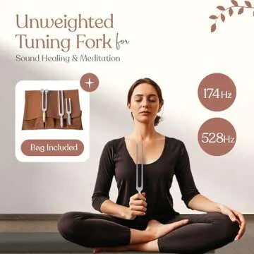 Tuning Forks for Healing Set for Yoga and Meditation
