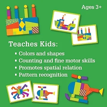 MindWare Imagination Magnets Patterns Deluxe Set with Case