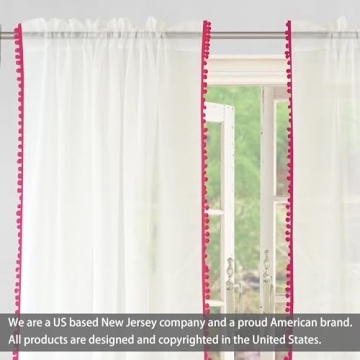 Charming DriftAway Sheer Pom Pom Curtains for Every Room