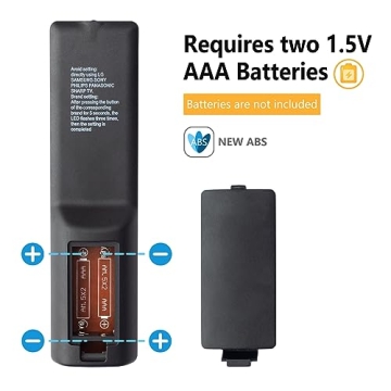 Universal TV Remote Compatible with All Major Brands