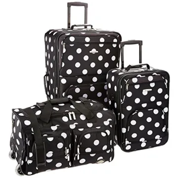 Rockland Vara 3-Piece Expandable Luggage Set - Travel in Style