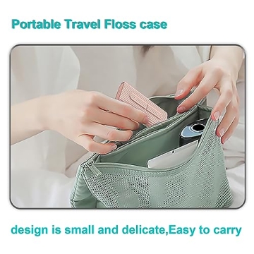 Portable Dental Floss Picks Case - Perfect for Travel & Hygiene