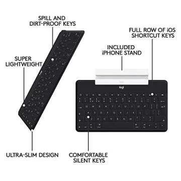 Logitech Keys-to-Go Bluetooth Keyboard for iOS Devices