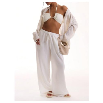 Flowy Boho Palazzo Pants for Chic Summer Style