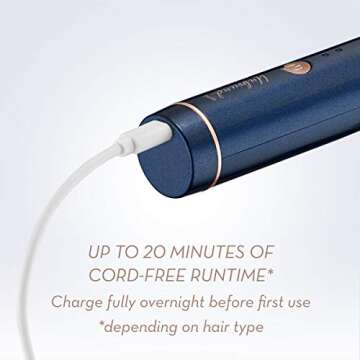 Conair Unbound Cordless Mini Straightening Comb - Frizz-Free Anytime