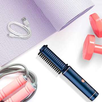 Conair Unbound Cordless Mini Straightening Comb - Frizz-Free Anytime