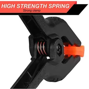 12 Pack Spring Clamps for Crafts, Photography & More