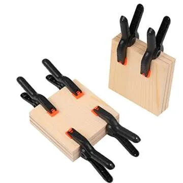 12 Pack Spring Clamps for Crafts, Photography & More