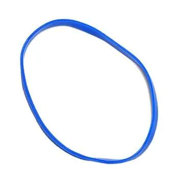 JAM PAPER Colorful Rubber Bands - Size 33 - Blue Rubberbands - 100/Pack