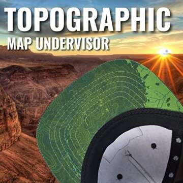 Sendero Provisions Co. Outdoor Adjustable Snapback Rope Hat with Shenandoah Mountain National Park Woven Patch (Dark Brown)