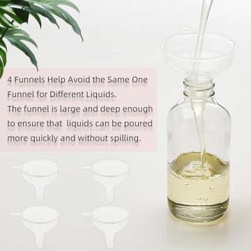 Bastelica 4 oz Juice Shot Bottles - Safe & Stylish