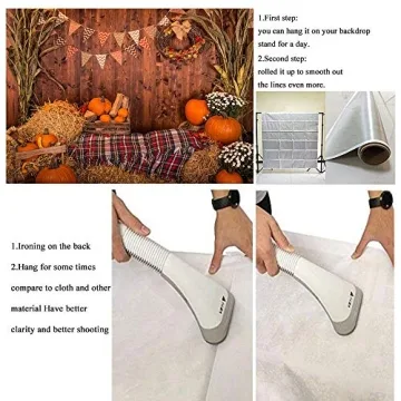 Fall Thanksgiving Photography Backdrop - Vibrant 5x3ft Decoration