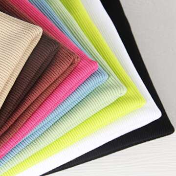 Artfish Women’s Sleeveless Ribbed Crop Top with Buttons