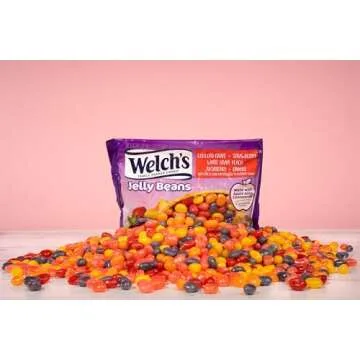 Welch's Fruit Flavor Jelly Beans, 2 Pack Candy Snacks & Sweets, by Frankford Candy