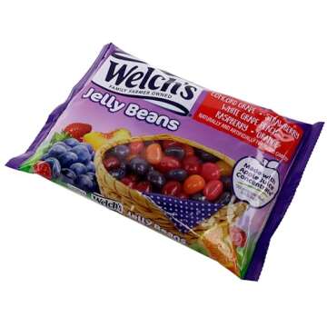 Welch's Fruit Flavor Jelly Beans, 2 Pack Candy Snacks & Sweets, by Frankford Candy