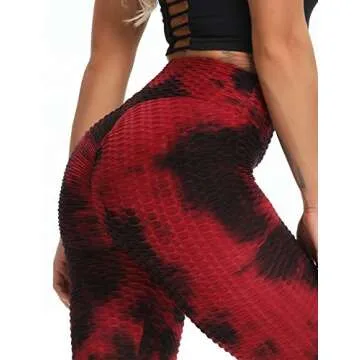 SEASUM Women's High Waist Yoga Pants Tummy Control Slimming Booty Leggings Workout Running Butt Lift Tights S