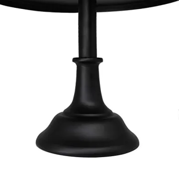 Black 3-Set Cake Stands for Weddings Parties Home Decor