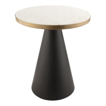 Elegant Marble Top Occasional Table by Tov Furniture