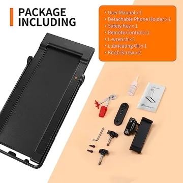 LICHICO Under Desk Treadmill 8.7MPH Portable Walking Pad